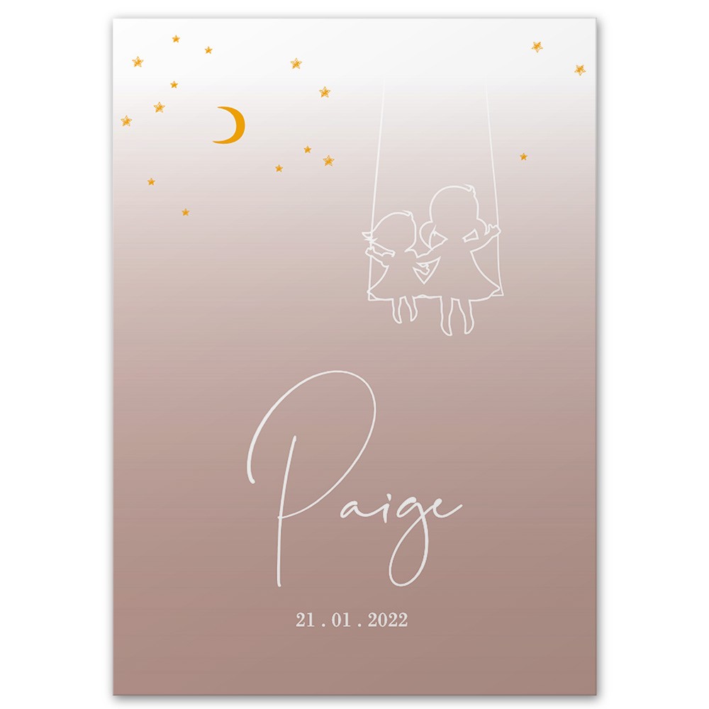 Raamsticker - Paige 50 x 70