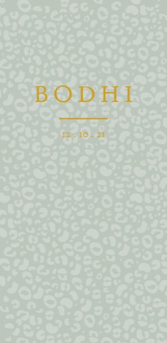 Stoer jongenskaartje panterprint - Bohdi