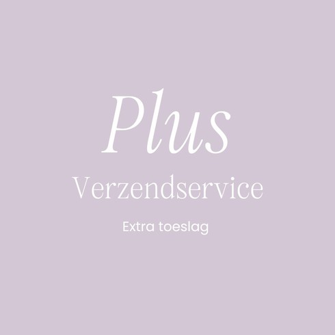 Verzendservice Plus | toeslag op de verzendservice