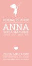 Geboortekaartje Anna - SC