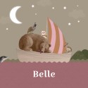 Geboortekaartje Belle - LK
