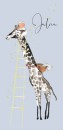 Geboortekaartje giraf Julien - EB