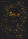 Geboortekaartje goud - Dorus