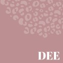 Geboortekaartje panterprint - DEE