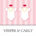 Geboortekaartje Vesper-Carly - Gb