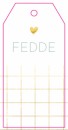 Label kaartje Fedde - Like its gold