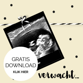 Kondig leuk je zwangerschap aan - gratis download