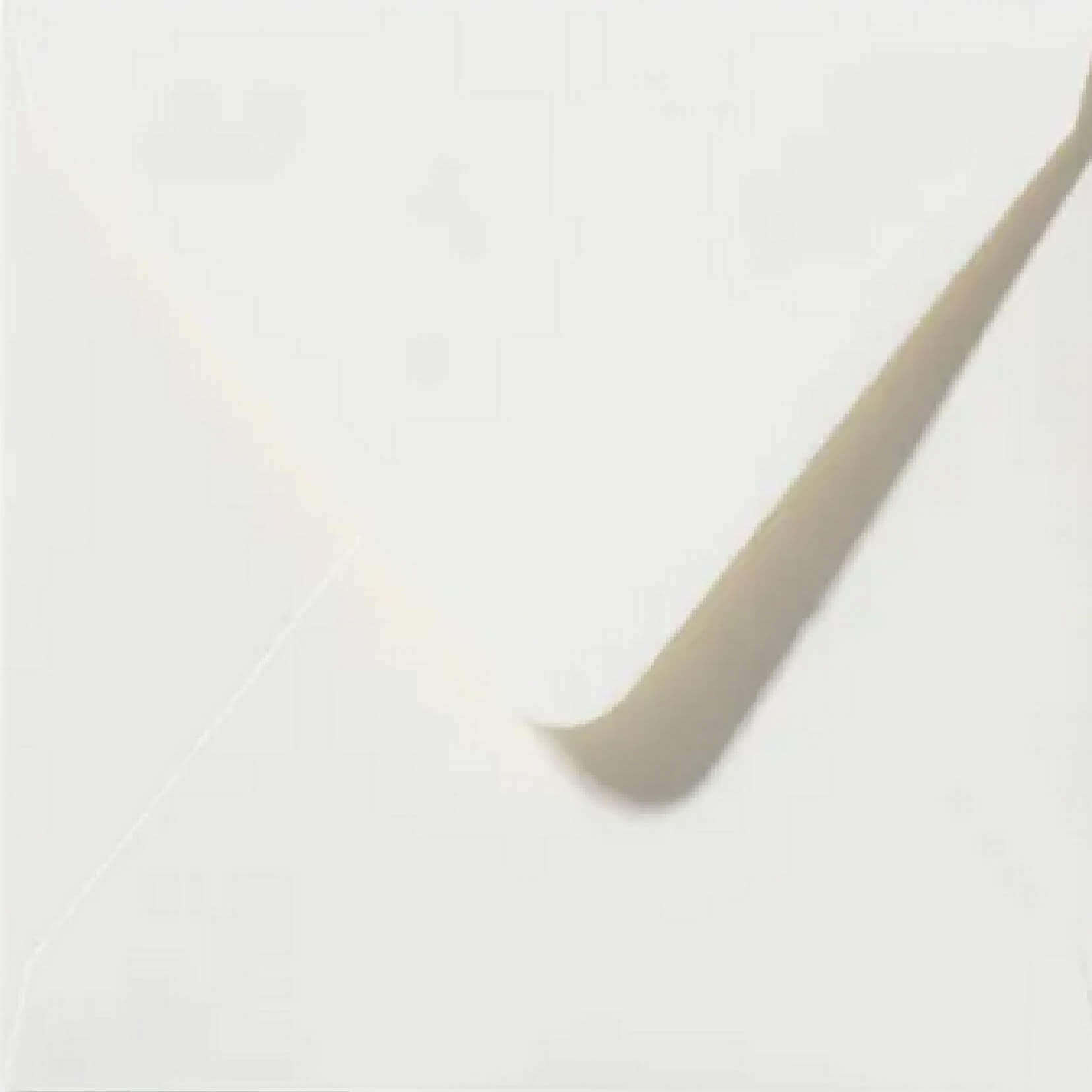 Envelop: Geboortekaartje klassiek foliedruk letterpress - Hugo