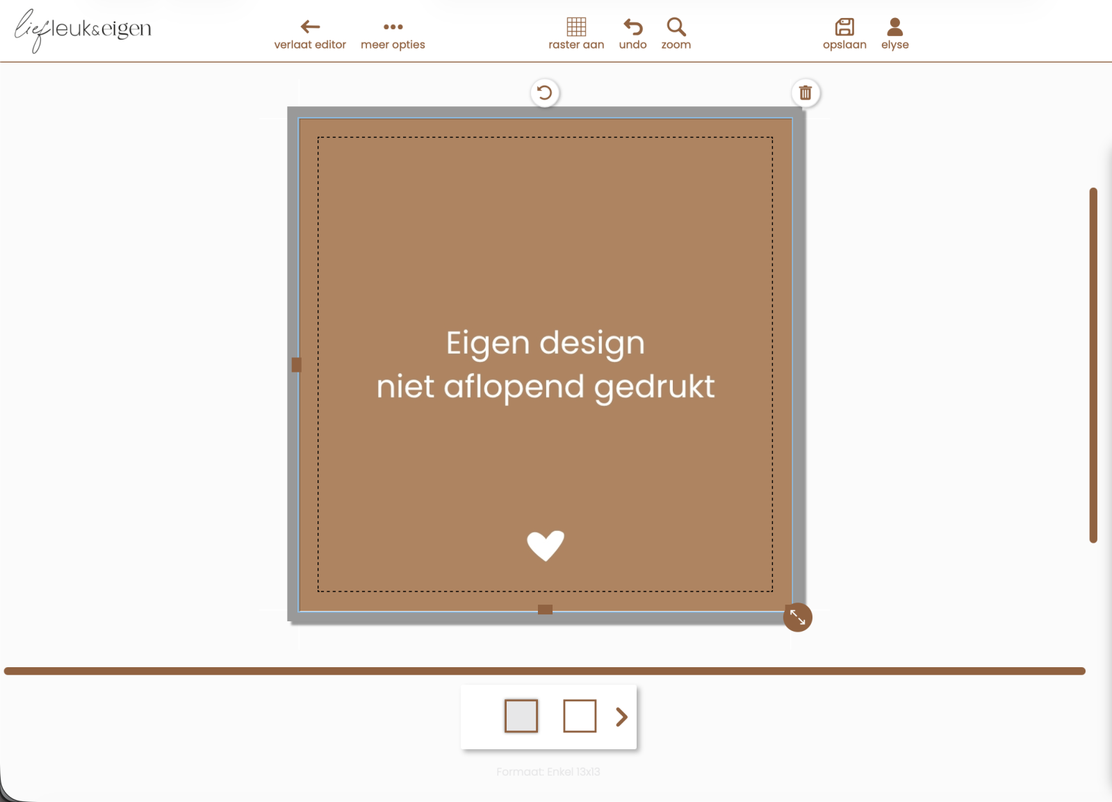 eigen_design_niet_aflopend